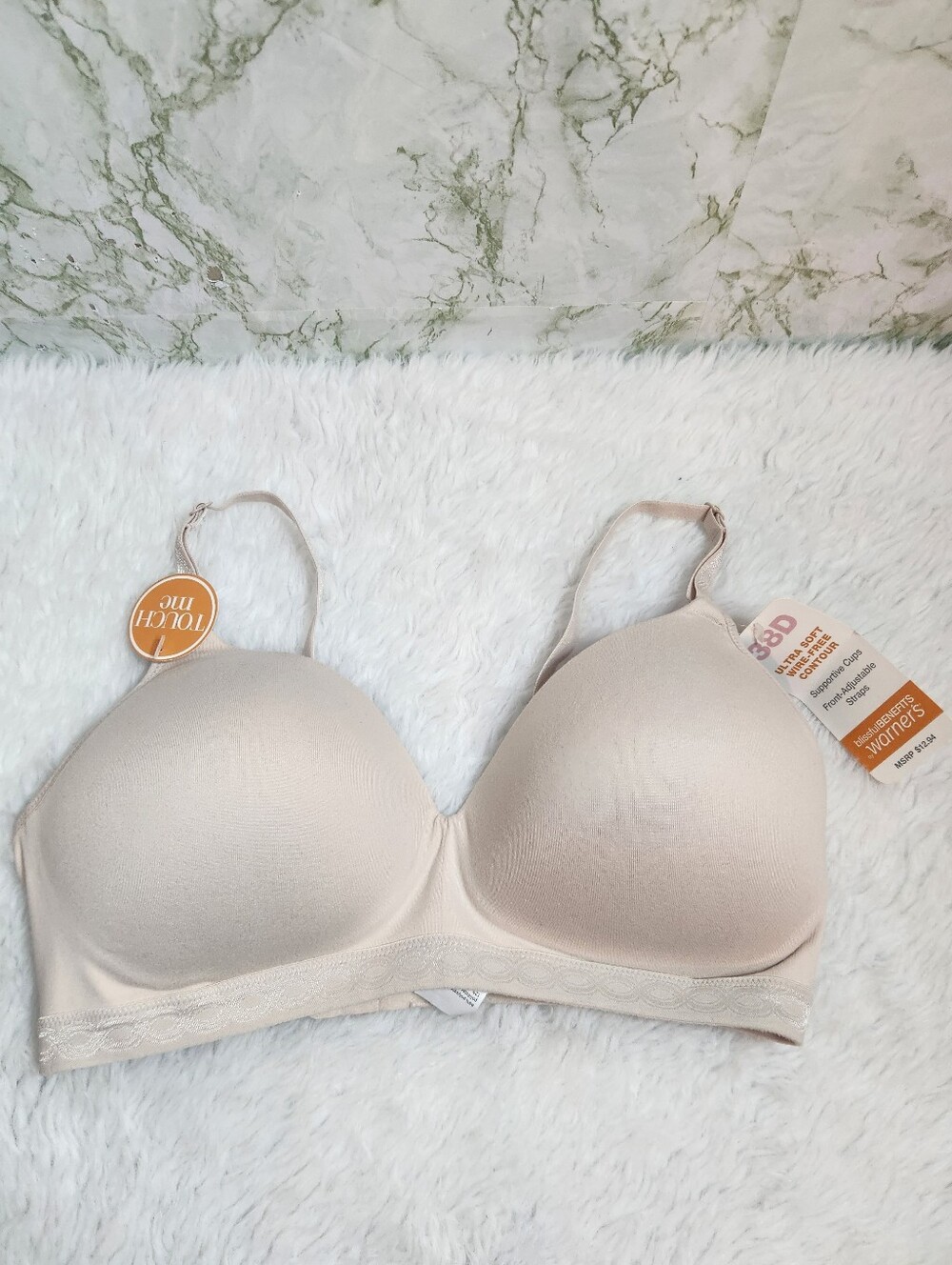 Warner's Ultra Soft Wire-Free Contour Bra